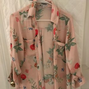 NWOT Express Slim Fit Portofino Shirt